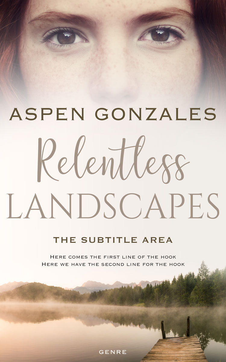 2D view of Premade Romance Book Cover - Bizarre