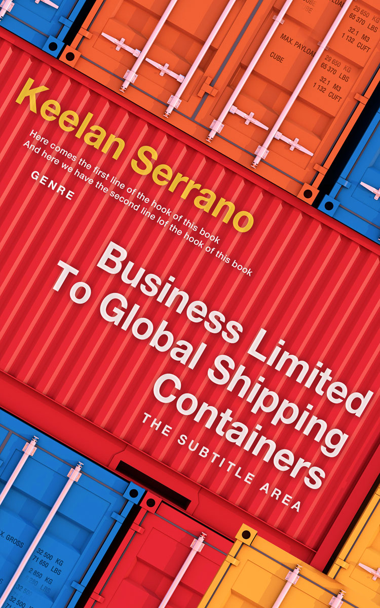 2D view of Premade Business Book Cover - Valencia