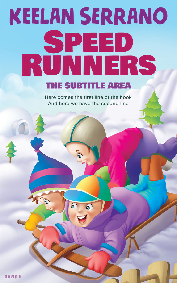 2D view of Premade Fantasy Book Cover - Mischka