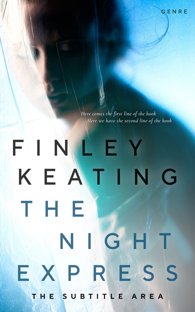 2D view of Premade Mystery & Thriller & Suspense Book Cover - Blue Dianne