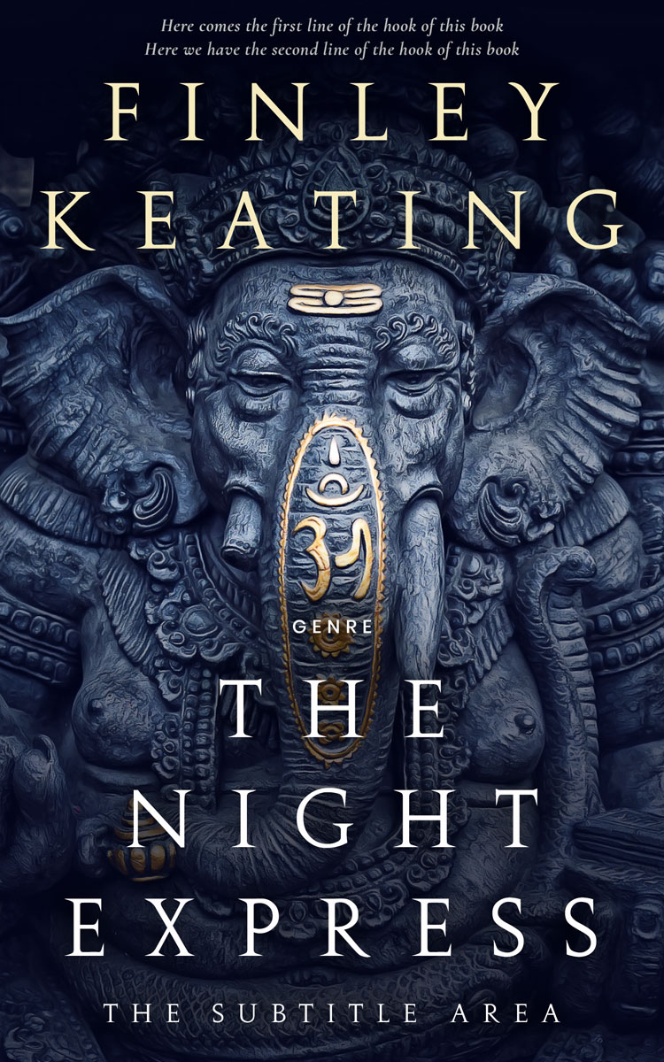 2D view of Premade Religion & Spirituality Book Cover - Mirage