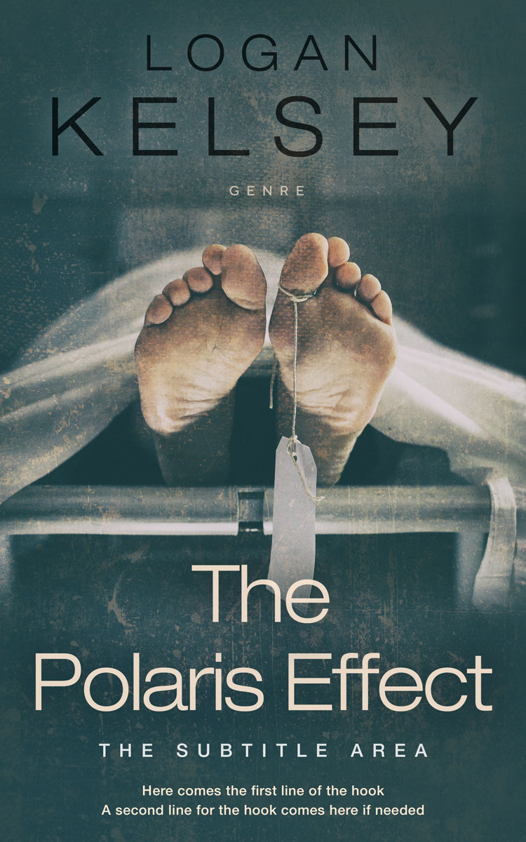 2D view of Premade Mystery & Thriller & Suspense Book Cover - Limed Spruce