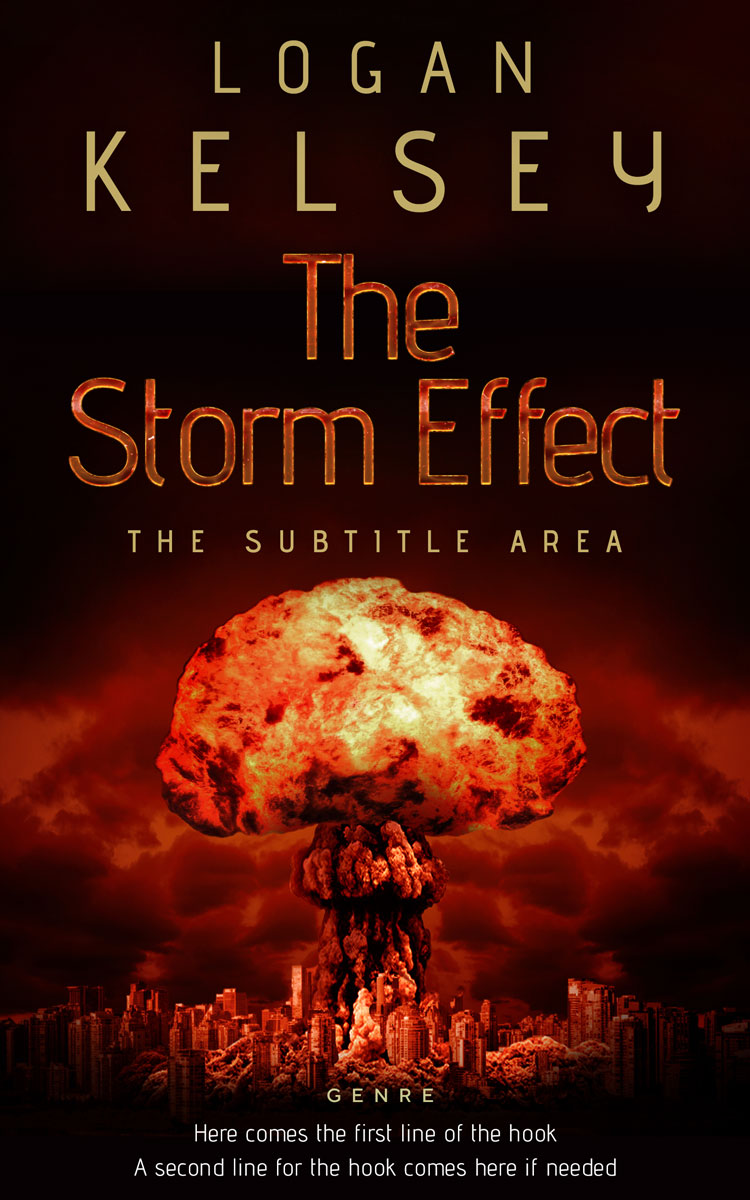 2D view of Premade Mystery & Thriller & Suspense Book Cover - Tuscany