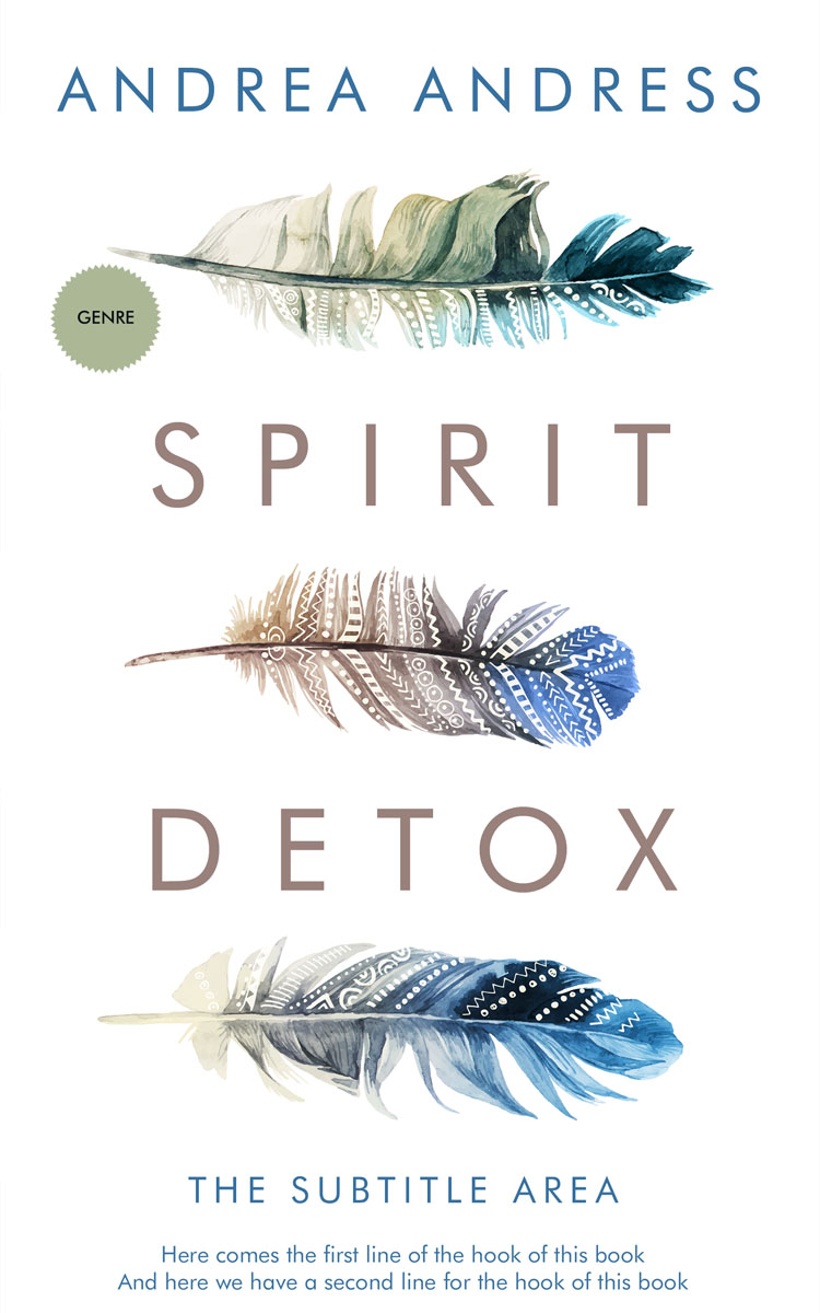 2D view of Premade Self-Improvement & Self-Help Book Cover - Kangaroo