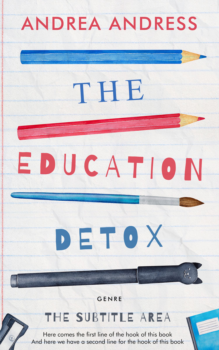 2D view of Premade Education Book Cover - Mercury