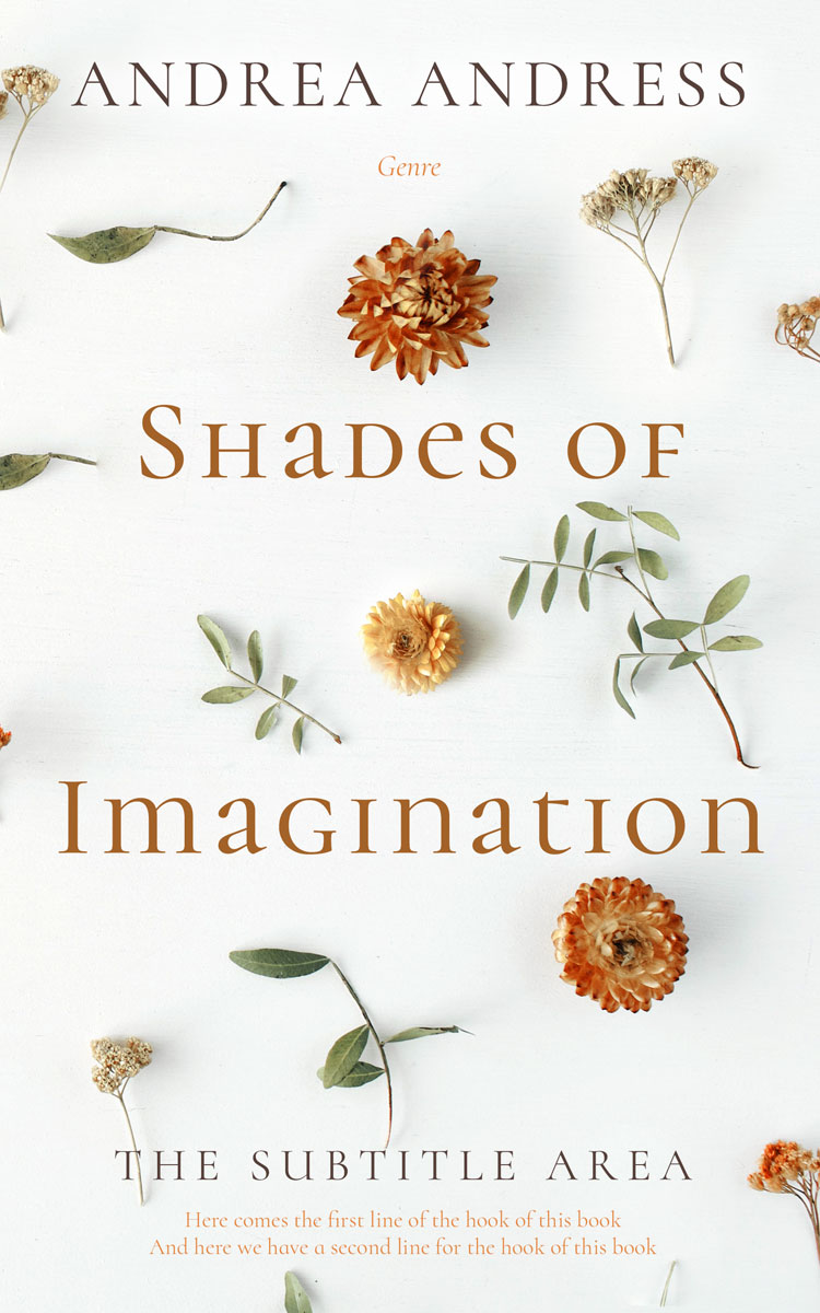 2D view of Premade Romance Book Cover - Desert Storm