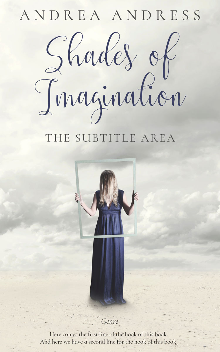 2D view of Premade Abstract Book Cover - Westar