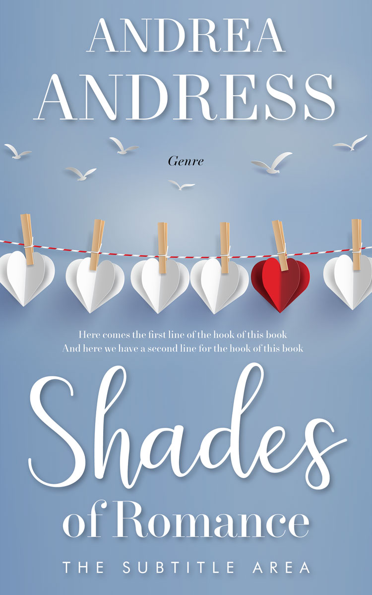 2D view of Premade Romance Book Cover - Nepal