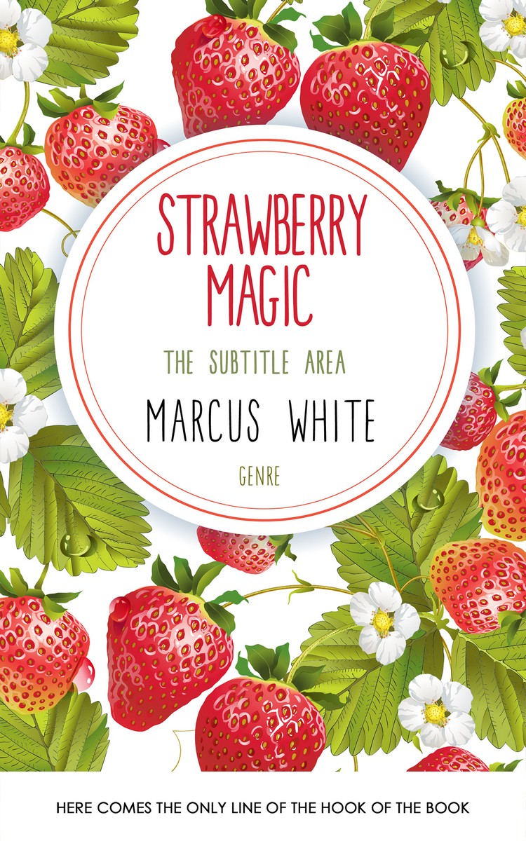 2D view of Premade Cookbooks & Food & Wine Book Cover - Sycamore