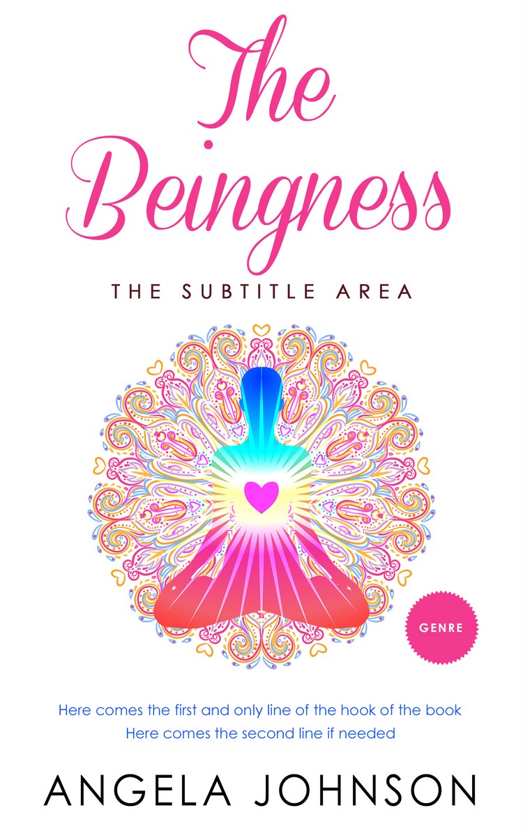 2D view of Premade Health & Mind & Body Book Cover - Twilight