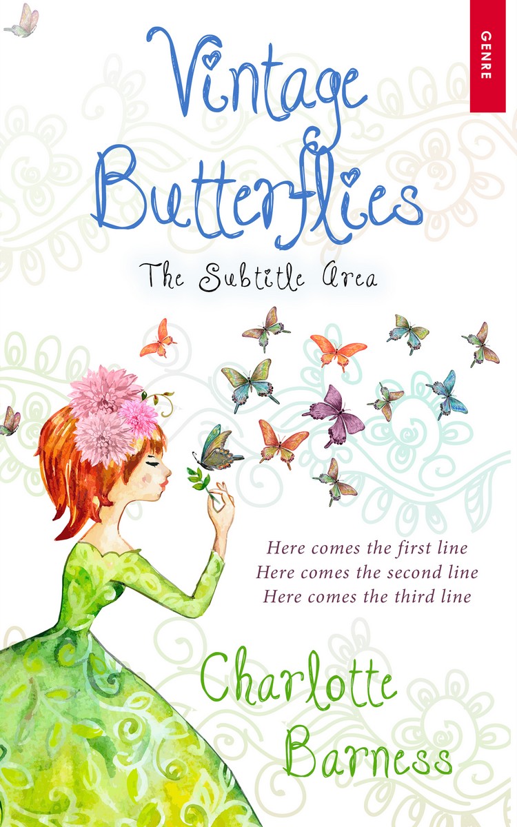 2D view of Premade Abstract Book Cover - Kidnapper