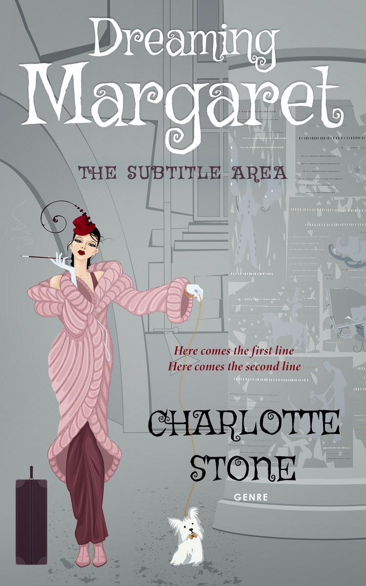 2D view of Premade Chick Lit Book Cover - Edward