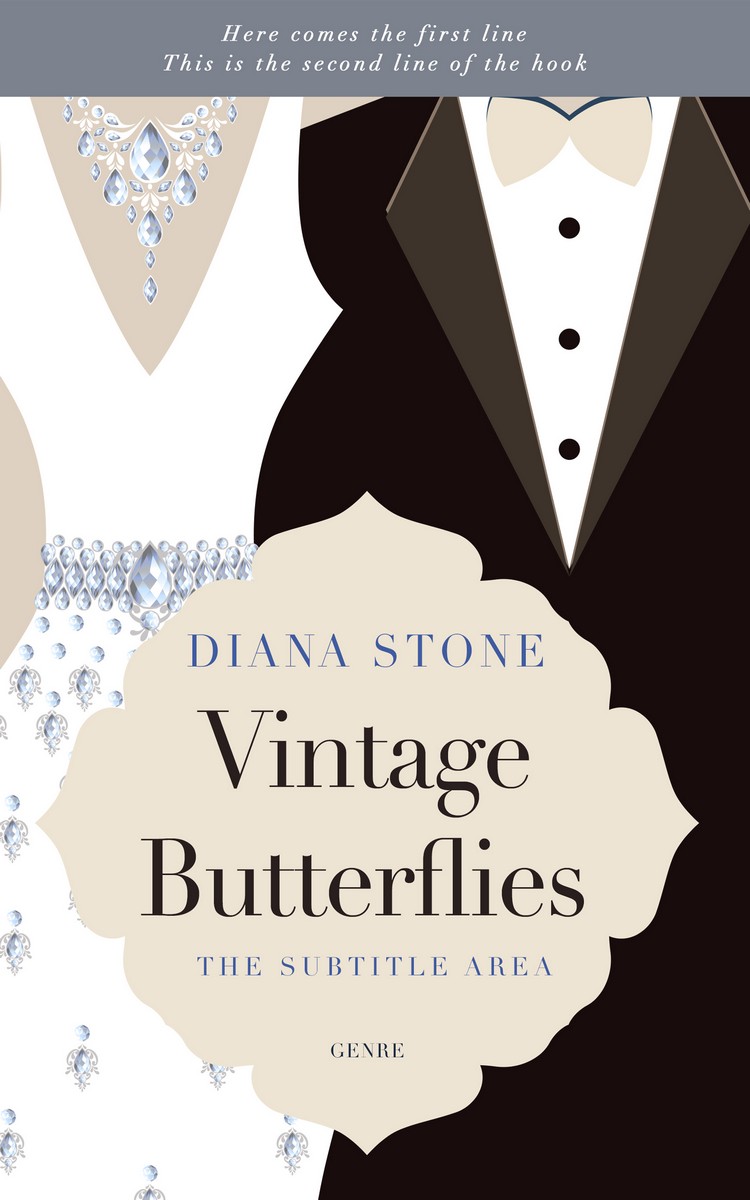 2D view of Premade Romance Book Cover - Gondola