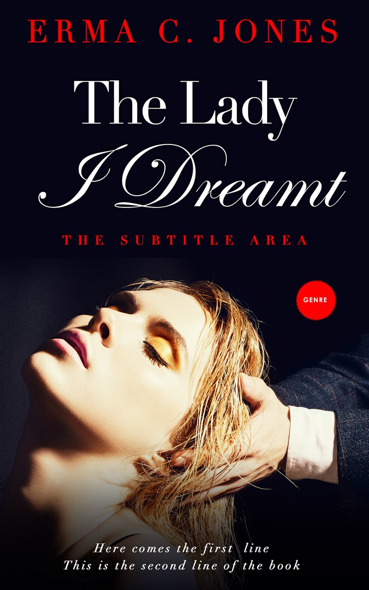 2D view of Premade Erotica Book Cover - Brandy