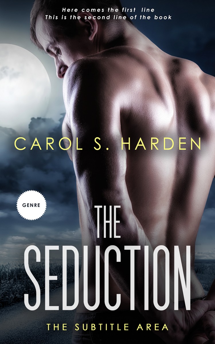 2D view of Premade Erotica Book Cover - Shark