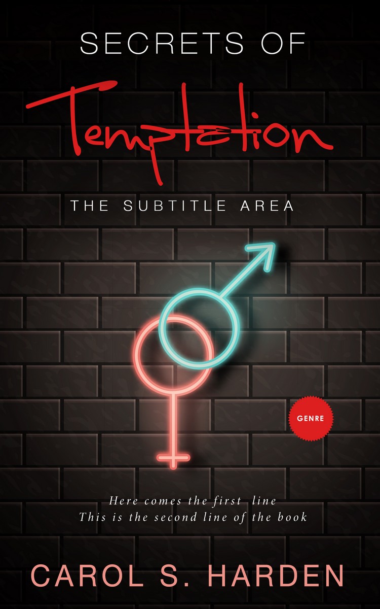 2D view of Premade Erotica Book Cover - Cod Gray