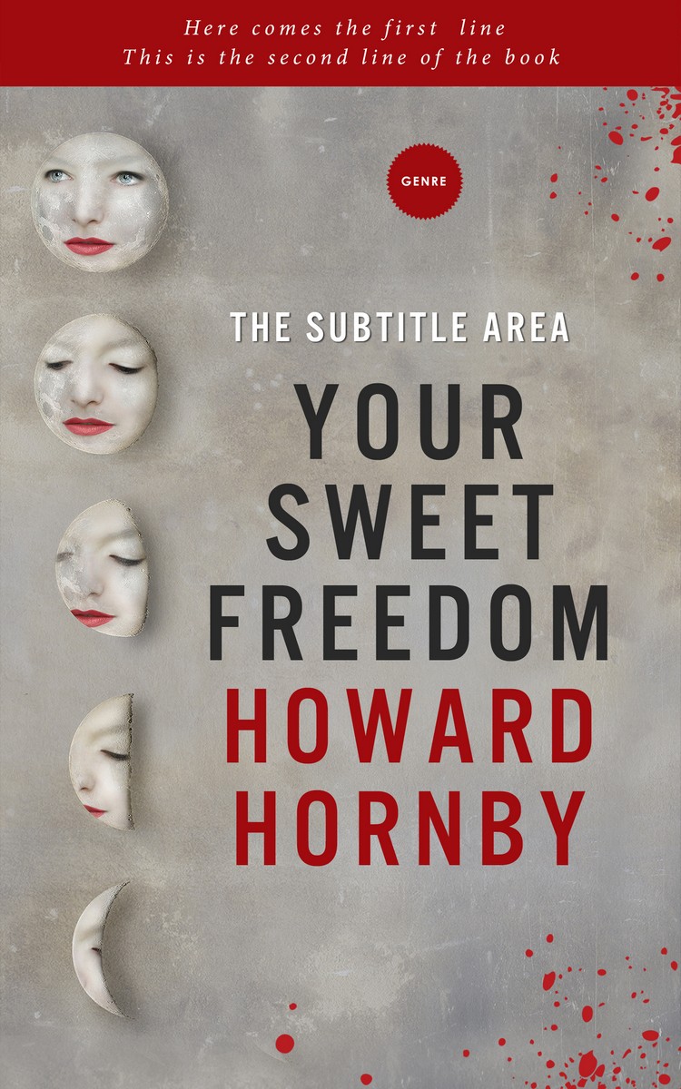 2D view of Premade Mystery & Thriller & Suspense Book Cover - Dawn