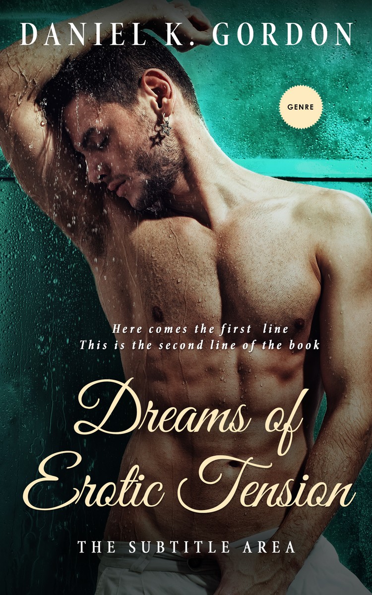 2D view of Premade Erotica Book Cover - Heavy Metal