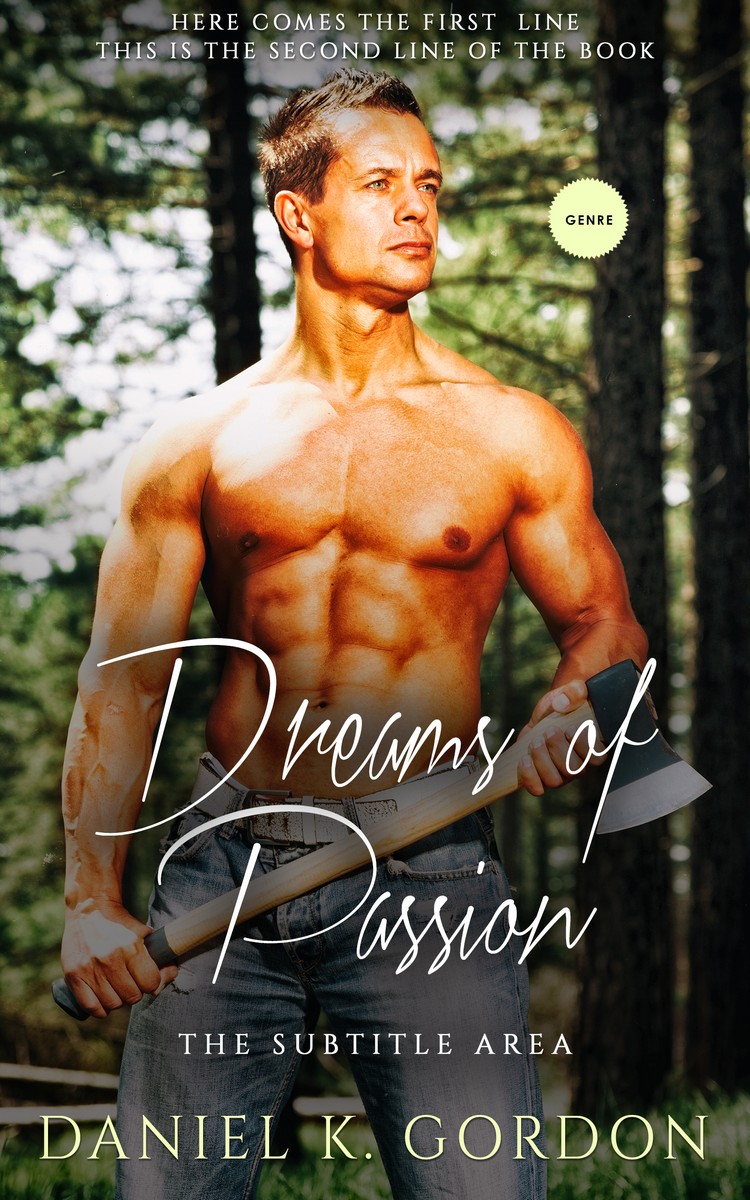 2D view of Premade Erotica Book Cover - Rangitoto