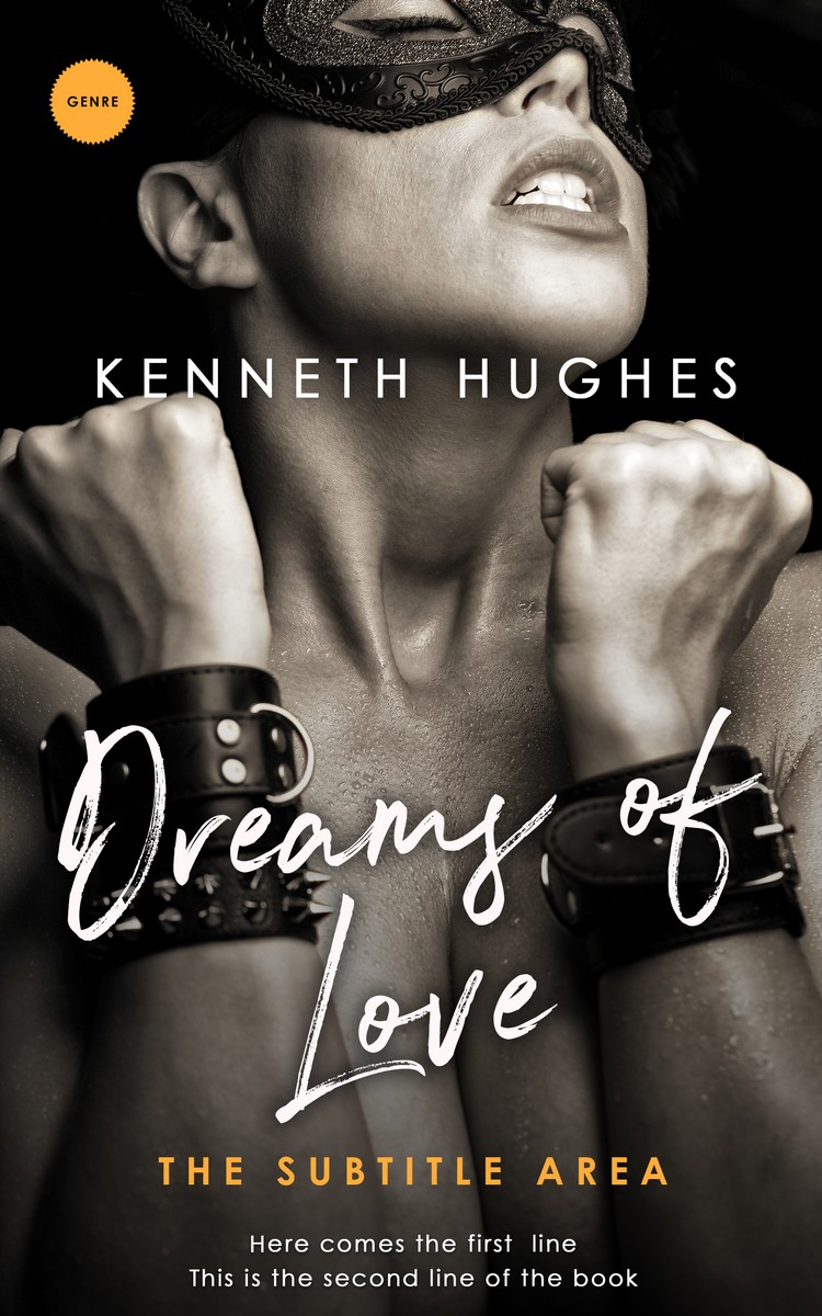 2D view of Premade Erotica Book Cover - Dune