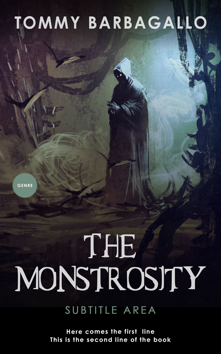 2D view of Premade Fantasy Book Cover - Baltic Sea