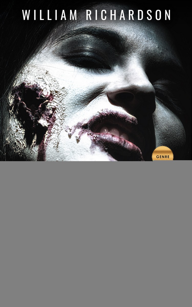 2D view of Premade Horror Book Cover - Pale Slate