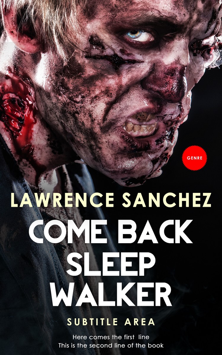 2D view of Premade Apocalyptica Book Cover - Oriental Pink