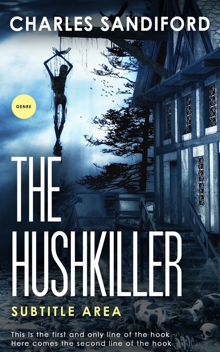 2D view of Premade Fantasy Book Cover - Mirage