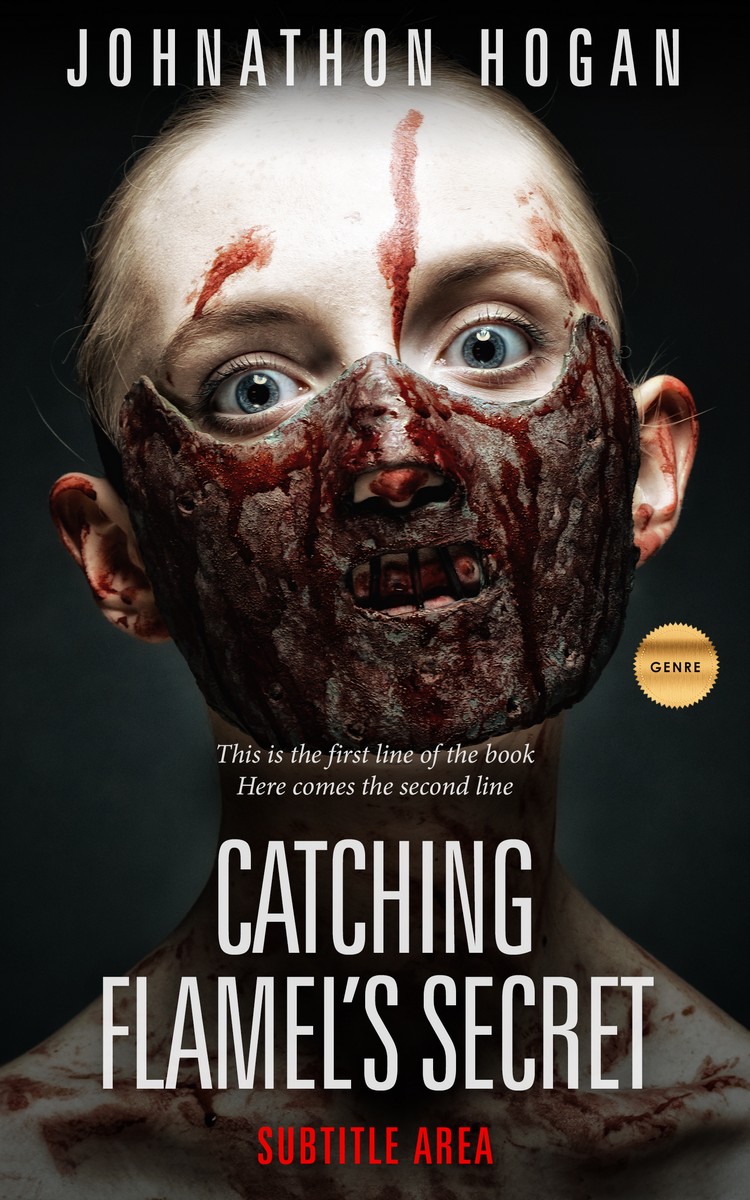 2D view of Premade Mystery & Thriller & Suspense Book Cover - Wafer