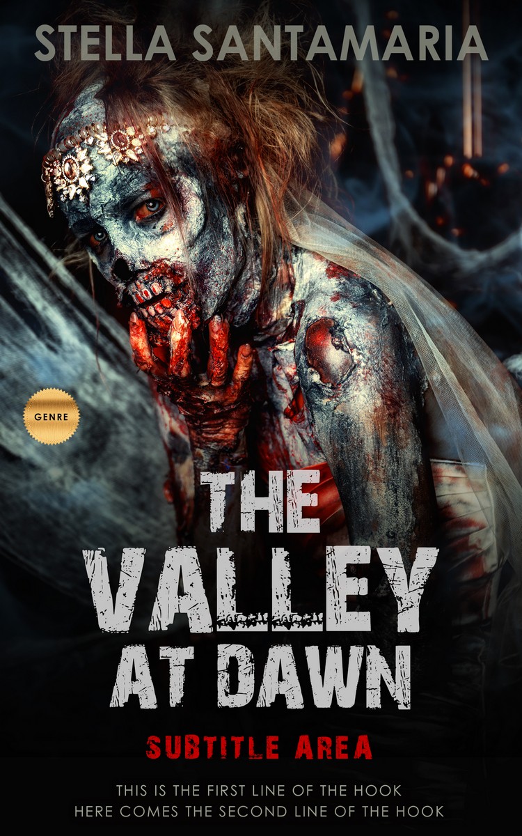 2D view of Premade Apocalyptica Book Cover - Malta