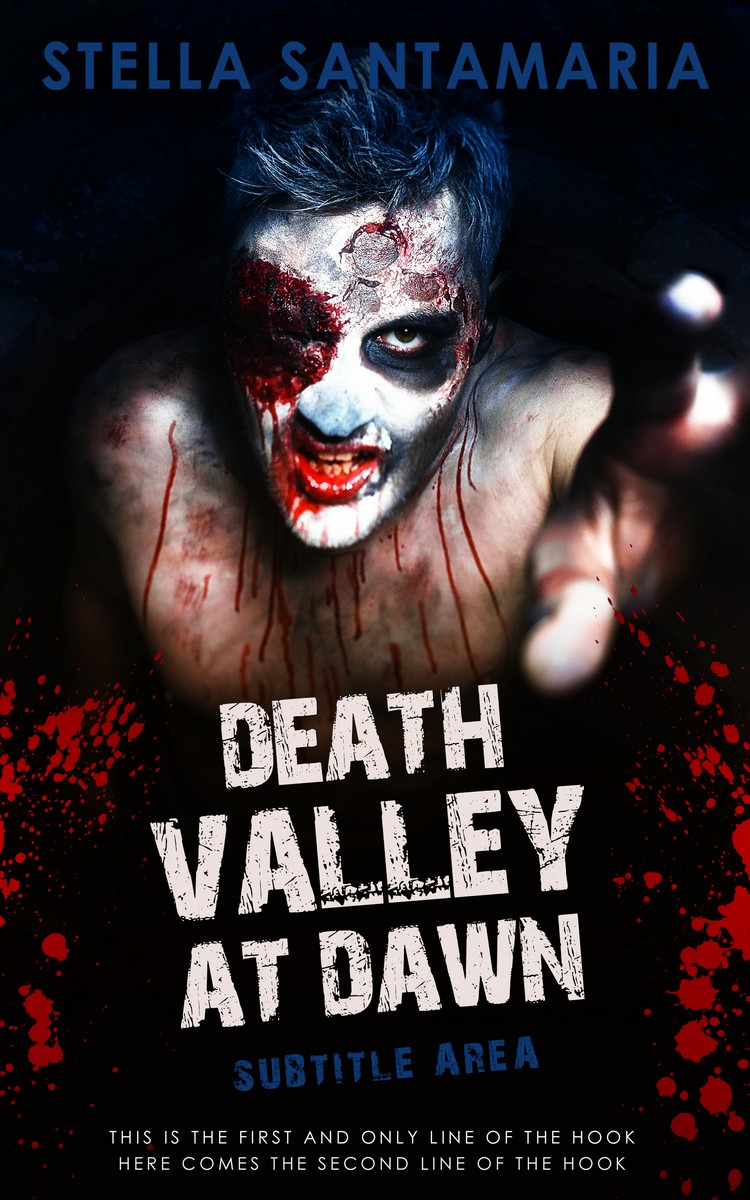 2D view of Premade Horror Book Cover - Eunry