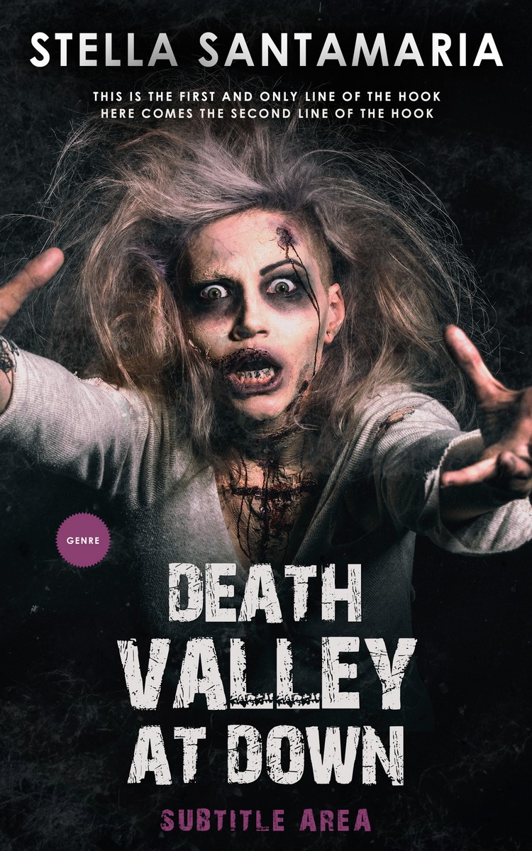 2D view of Premade Horror Book Cover - Cold Turkey