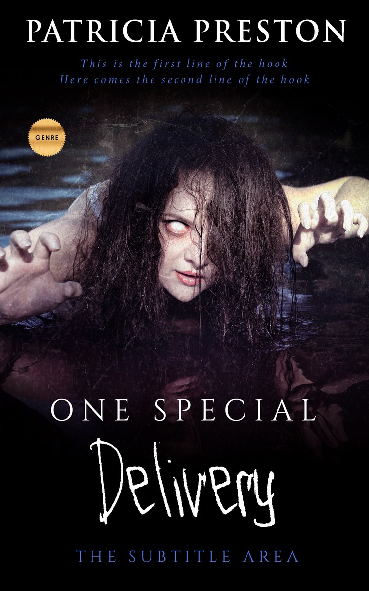 2D view of Premade Horror Book Cover - Bastille