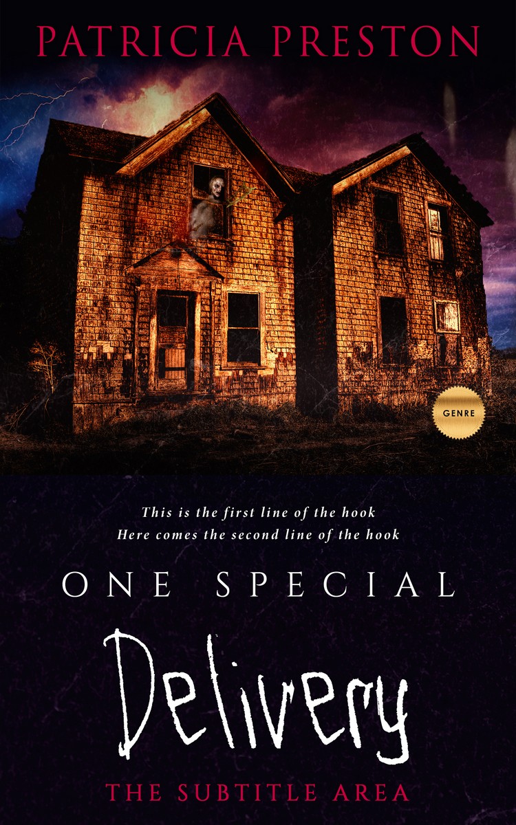 2D view of Premade Horror Book Cover - Gondola