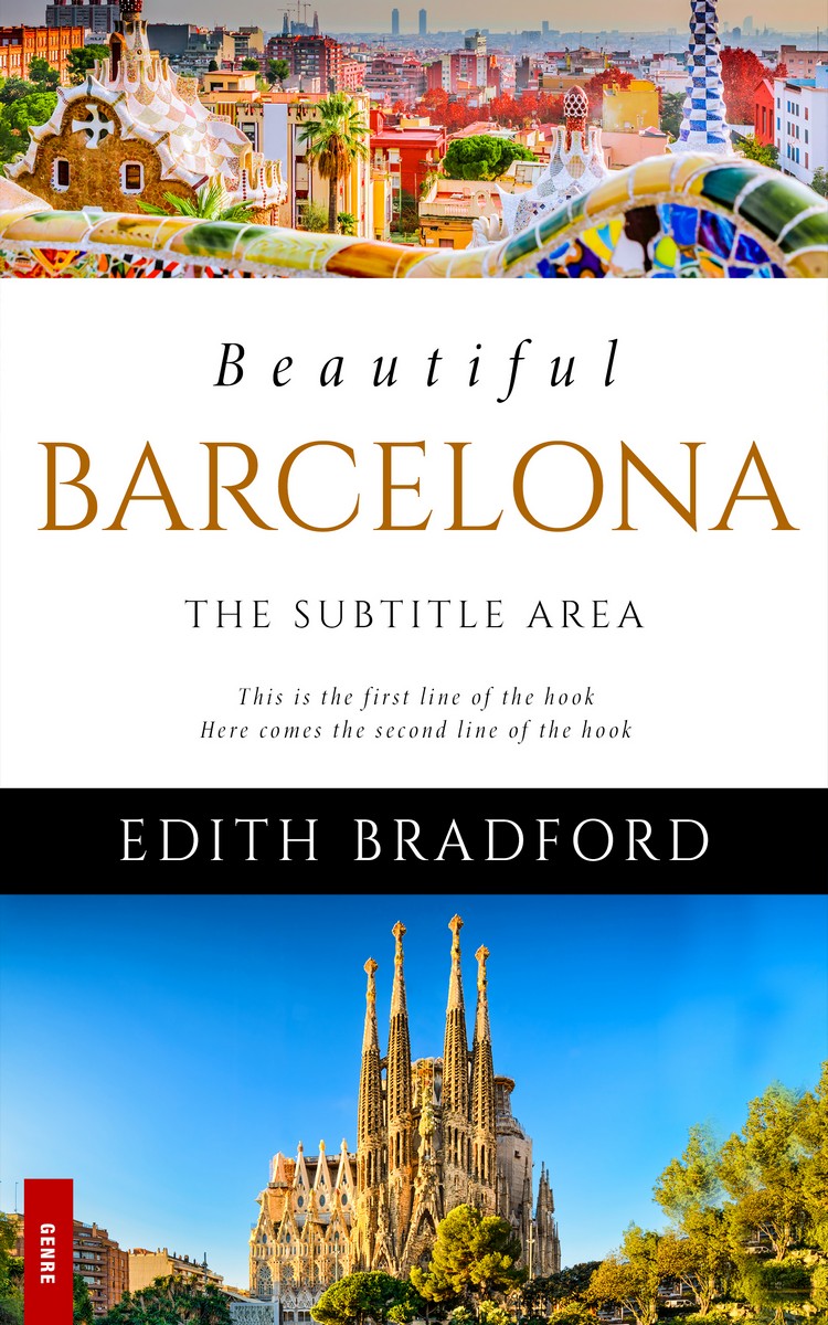 2D view of Premade Travel Book Cover - Tumbleweed