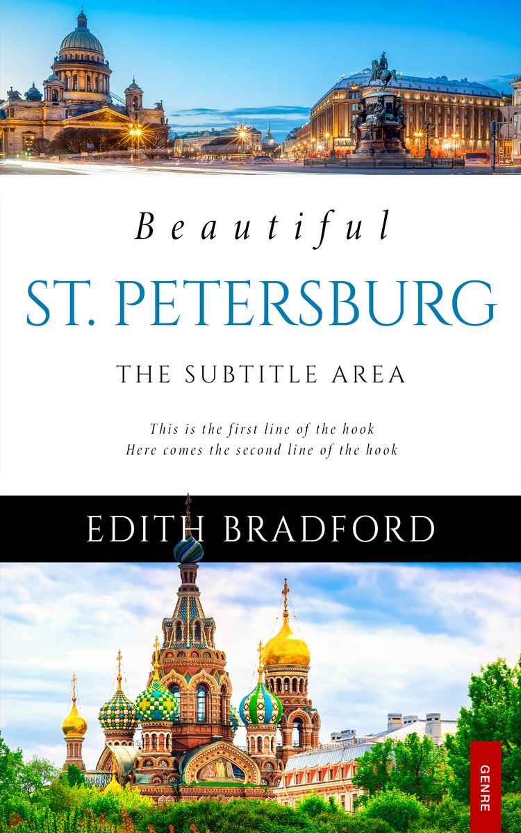 2D view of Premade Travel Book Cover - Bone