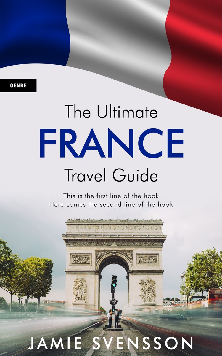 2D view of Premade Travel Book Cover - Martinique