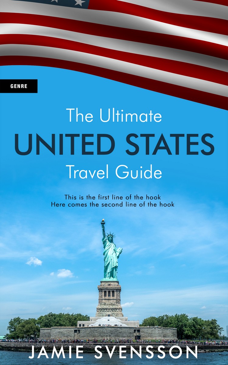 2D view of Havelock Blue #5398 - Premade Travel Book Cover