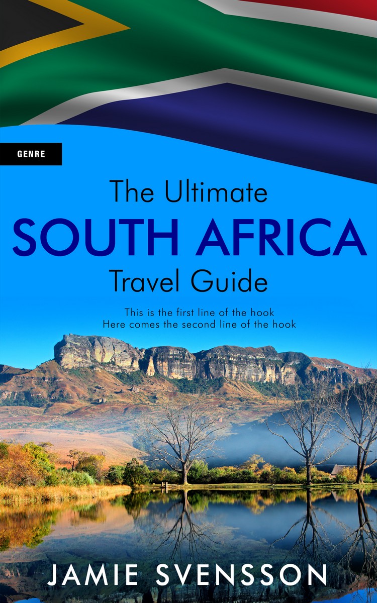 2D view of Premade Travel Book Cover - Plantation