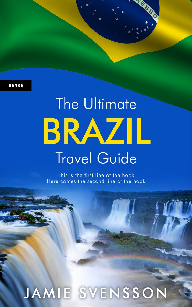 2D view of Premade Travel Book Cover - Heathered Gray