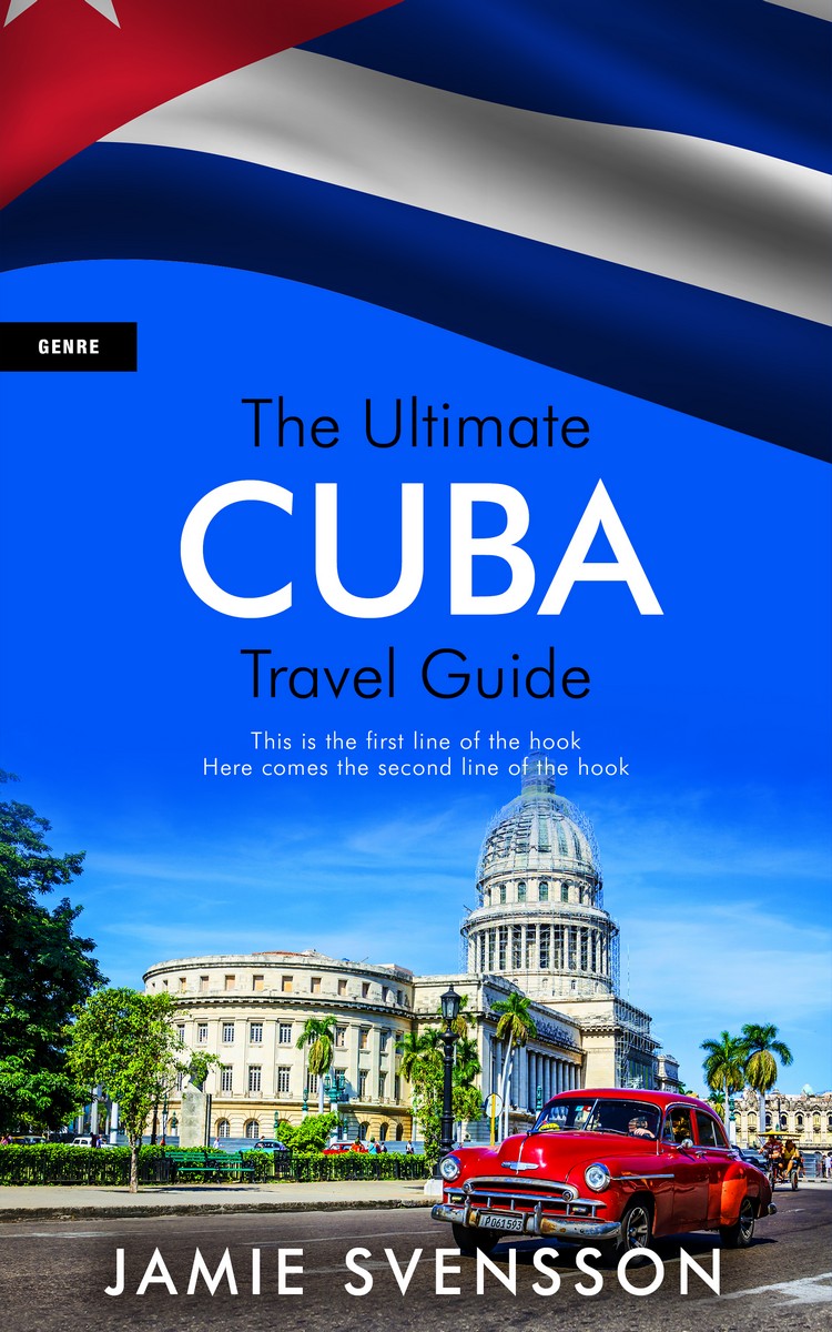 2D view of Premade Travel Book Cover - Thatch