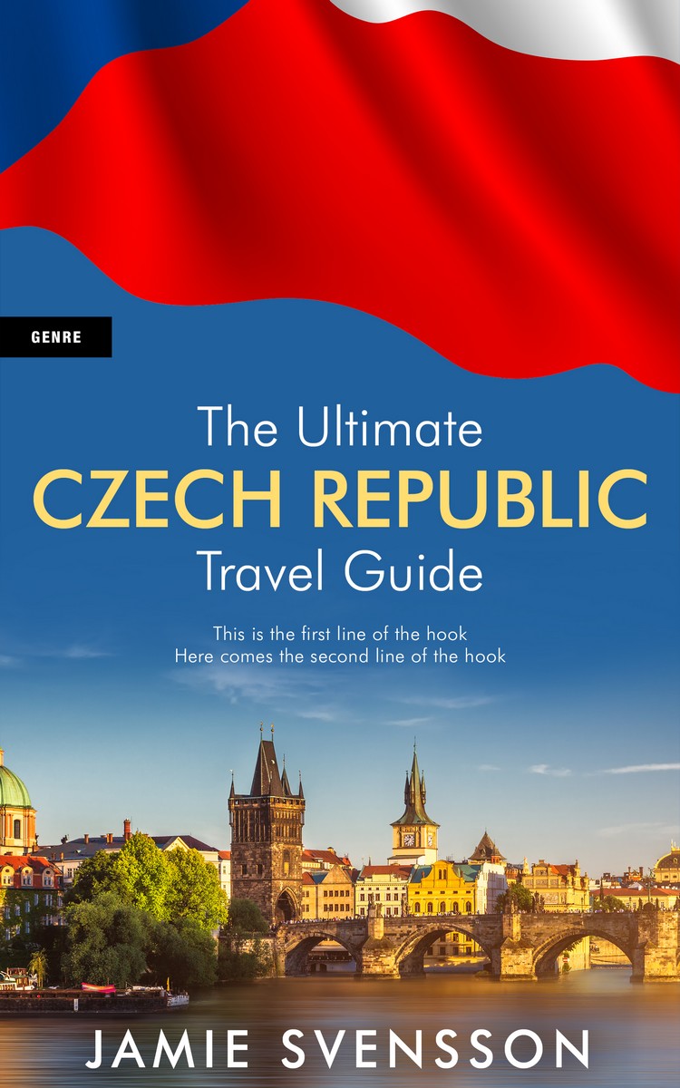 2D view of Premade Travel Book Cover - St Tropaz