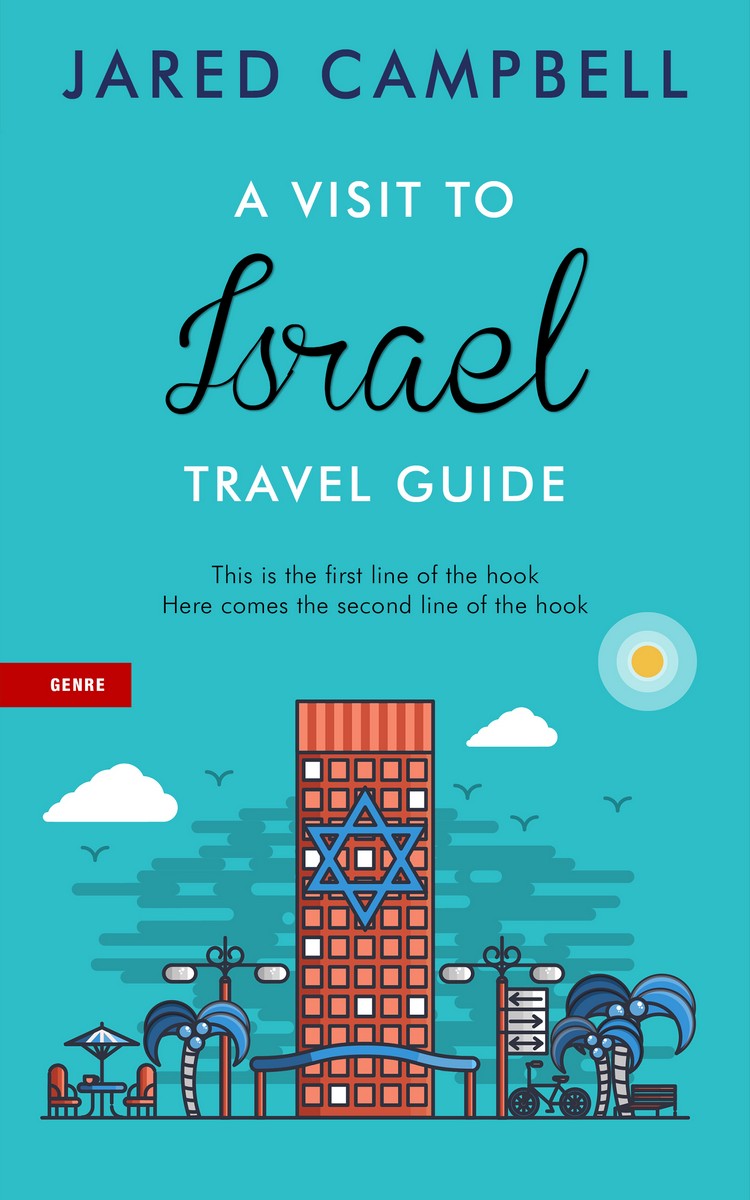 2D view of Premade Travel Book Cover - Scooter