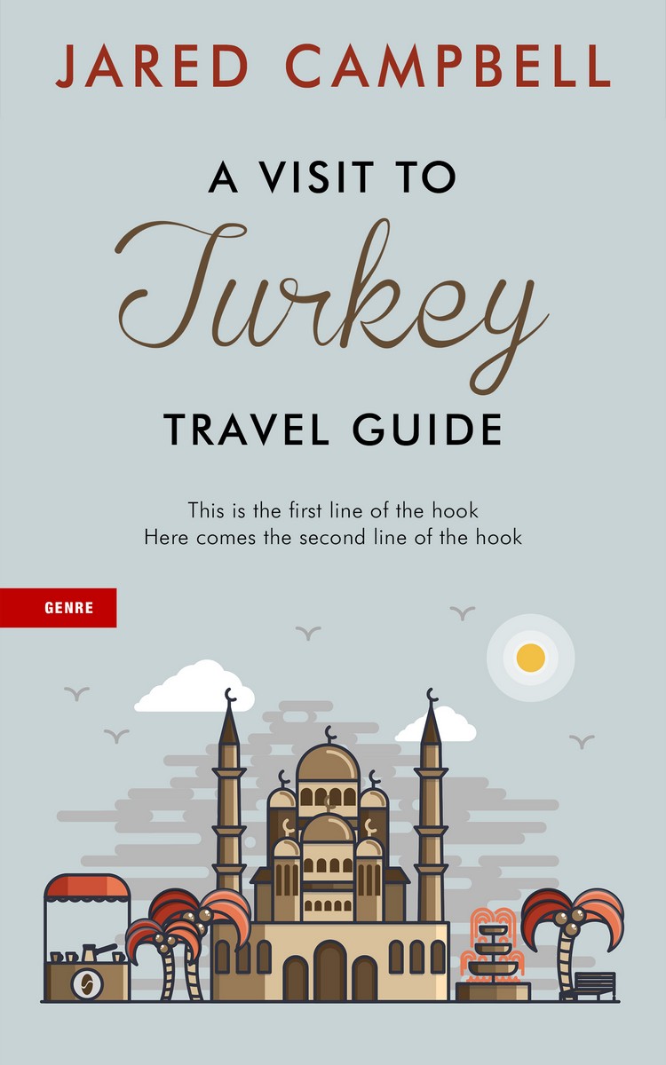 2D view of Premade Travel Book Cover - Tiara