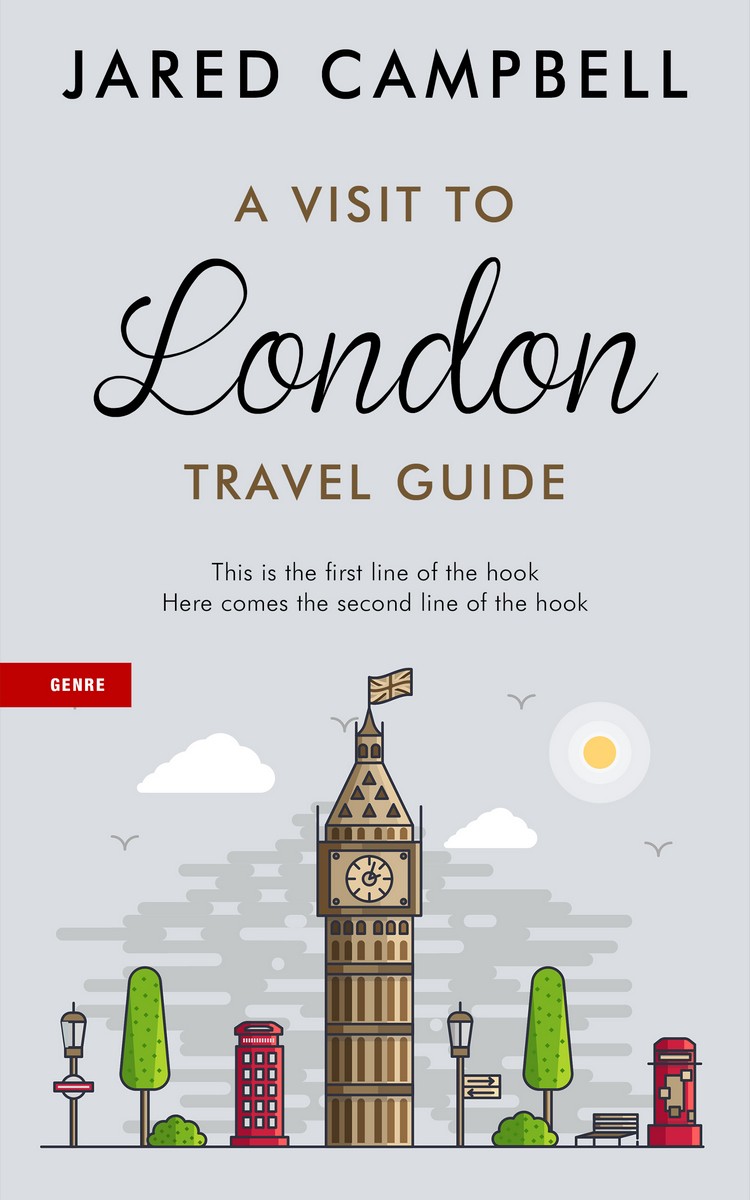 2D view of Premade Travel Book Cover - Mischka