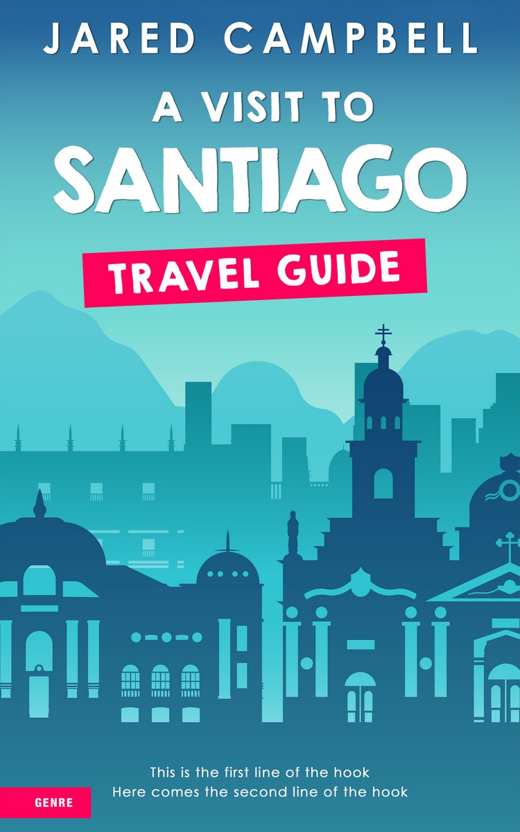 2D view of Premade Travel Book Cover - Boston Blue