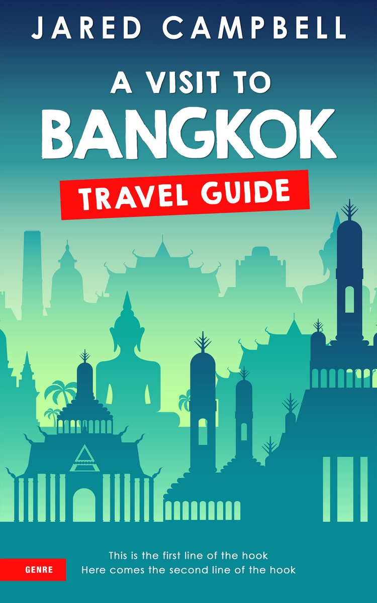 2D view of Premade Travel Book Cover - Jelly Bean