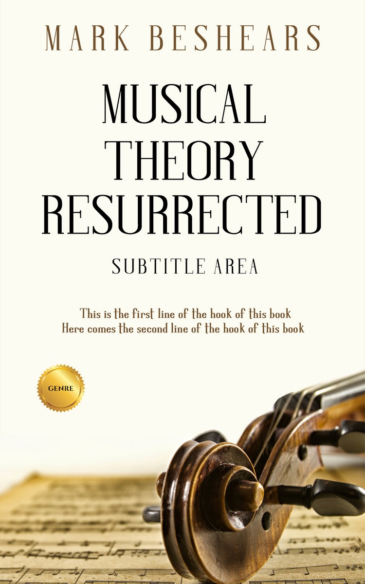 2D view of Premade Literary Fiction Book Cover - Quarter Spanish White