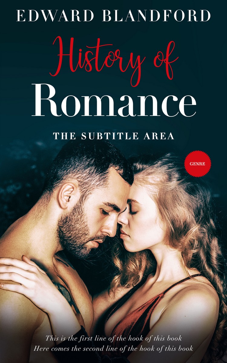 2D view of Premade Erotica Book Cover - Gable Green