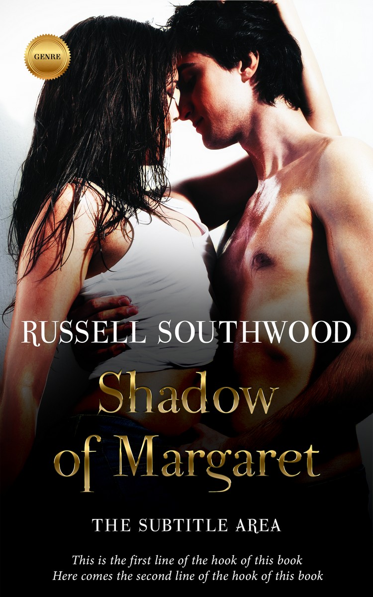 2D view of Premade Erotica Book Cover - Vanilla